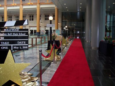 Hollywood Red Carpet Decor