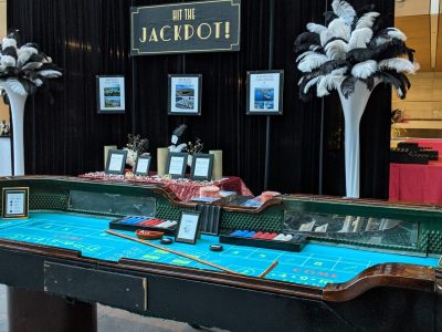 busch craps table