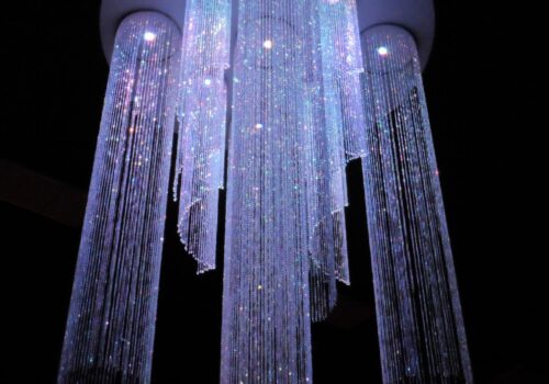 Large Crystal Chandelier