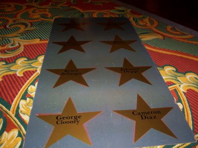 Hollywood Stars Decor