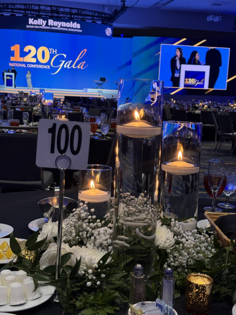 Floral Candle Garden Centerpiece