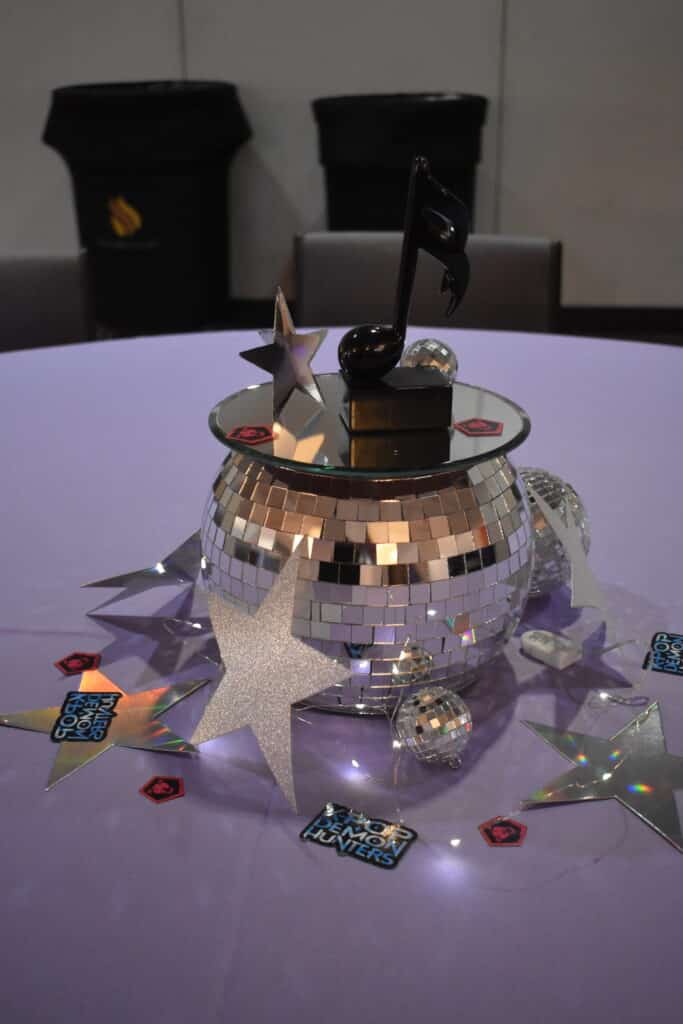 Disco Ball Centerpiece – K Pop Themed Event